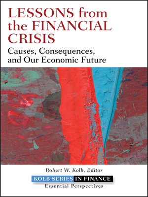 cover image of Lessons from the Financial Crisis